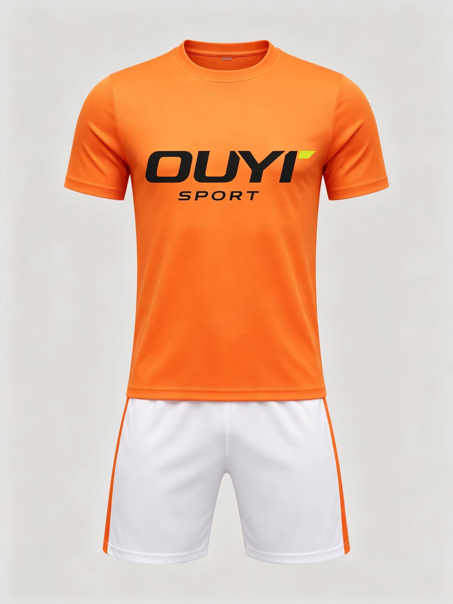OUYI Solid Orange DE004 complete uniform set front view