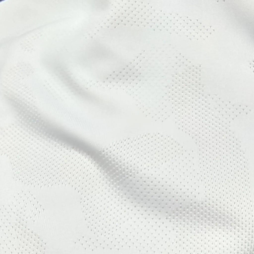 Camo Dot Jacquard 170 GSM white sports fabric