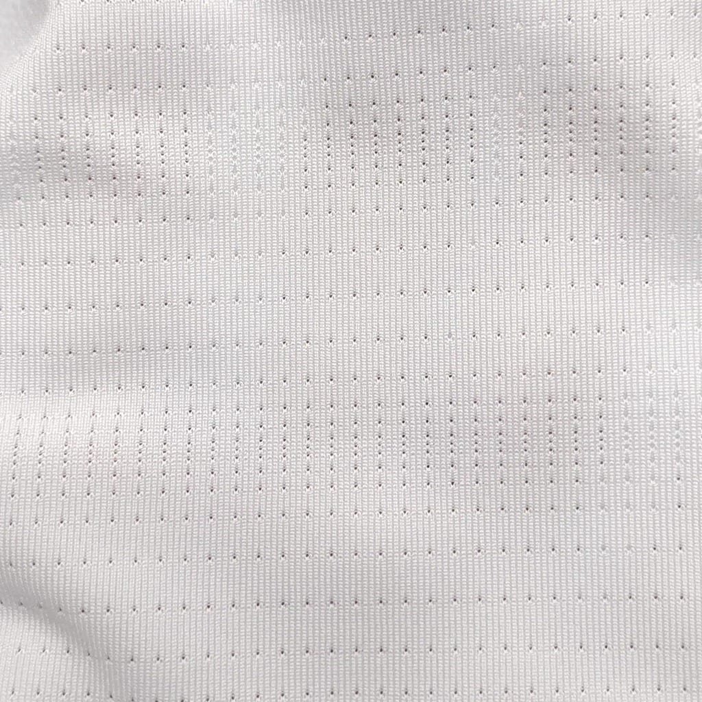 3U Square Grid 160 GSM white sports fabric