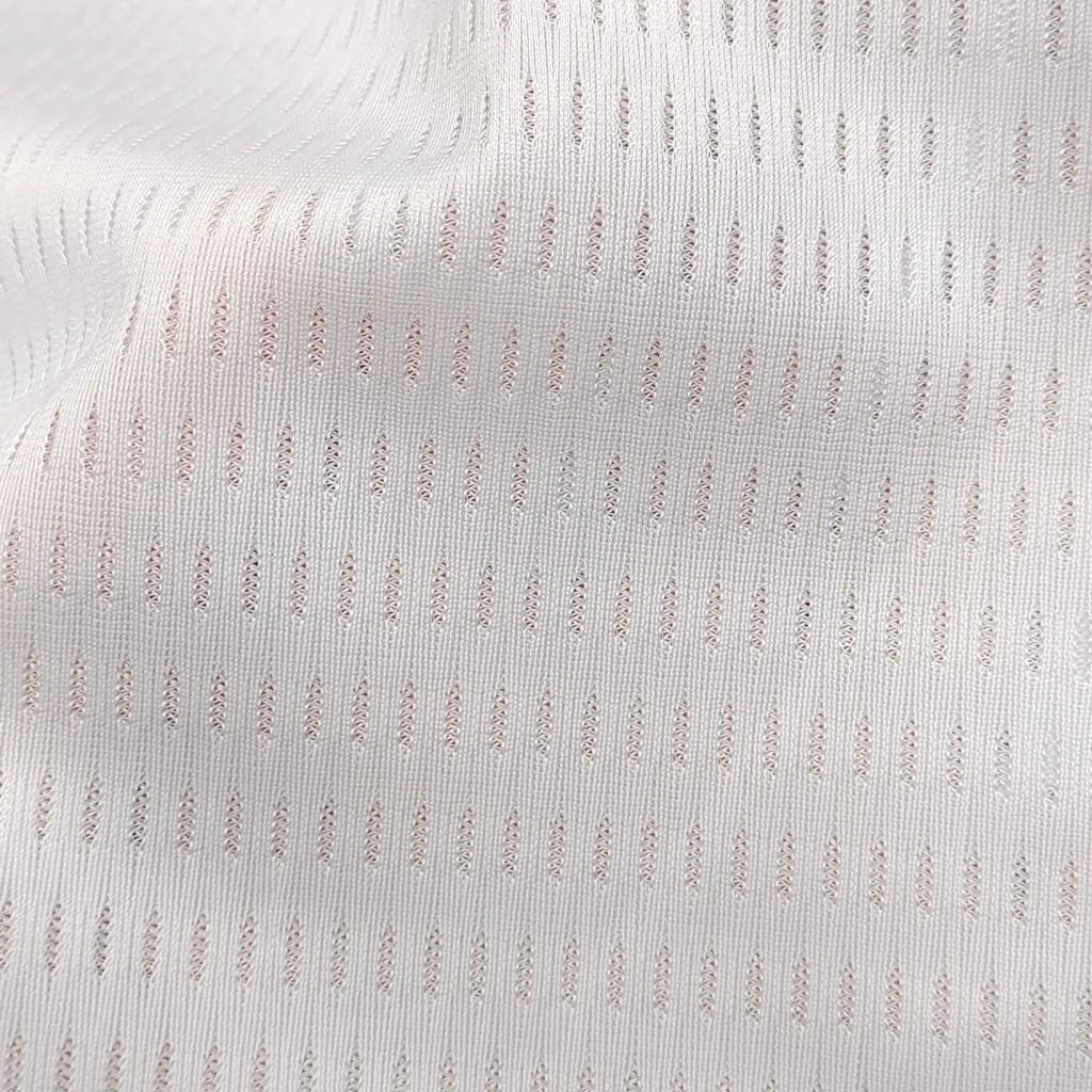 Spandex Vent Mesh 160 GSM white sports fabric