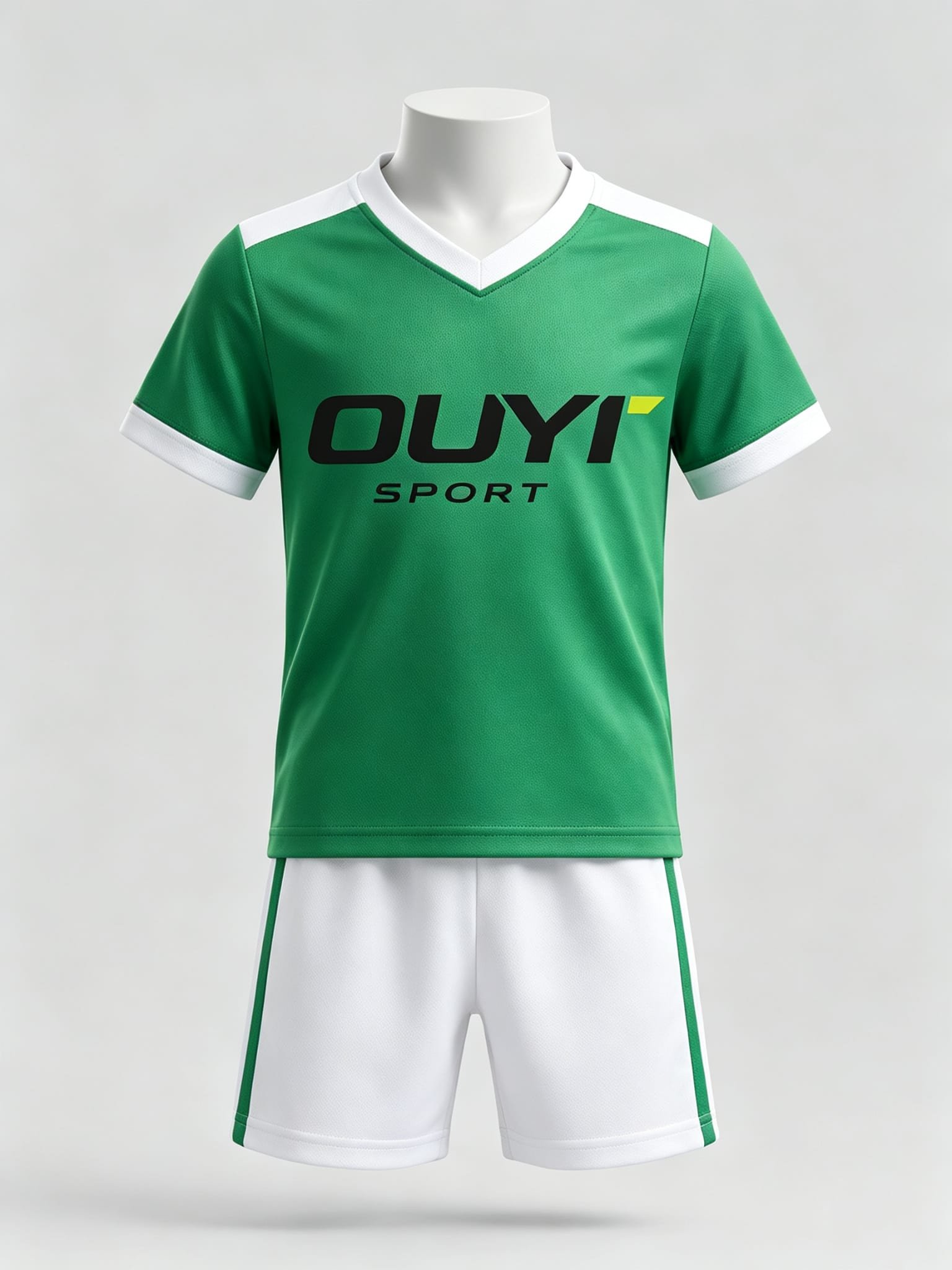 Custom kids soccer jersey set
