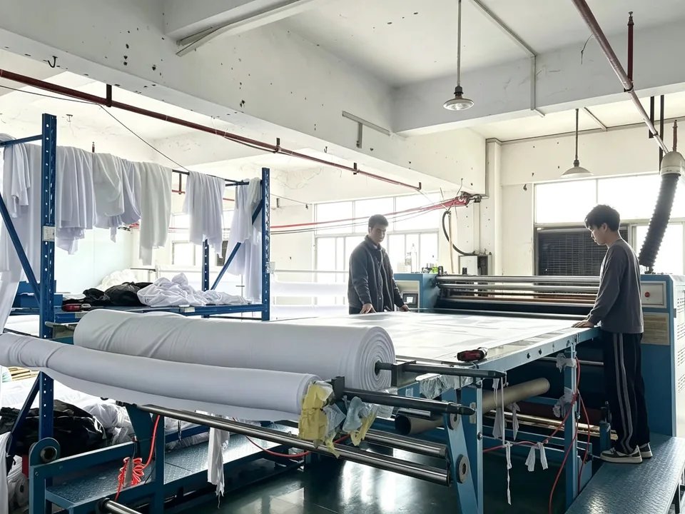 Roll-to-roll sublimation heat press machine