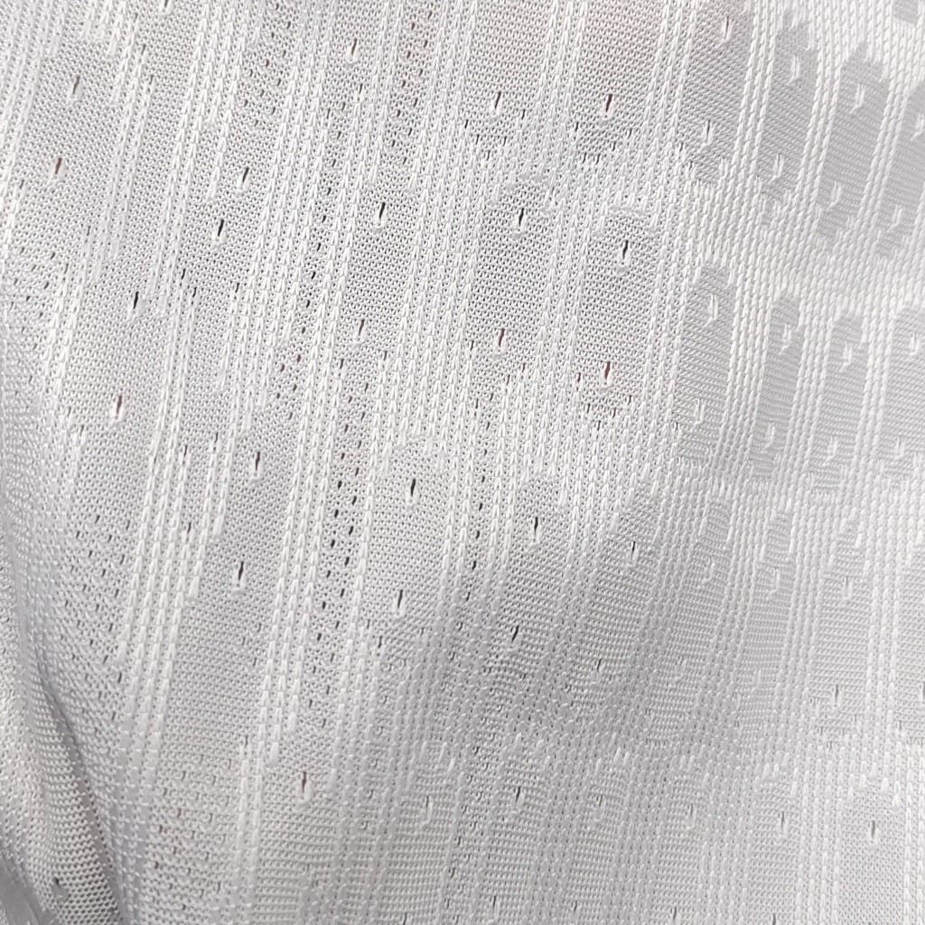 Nike-Style Jersey Mesh white sports fabric
