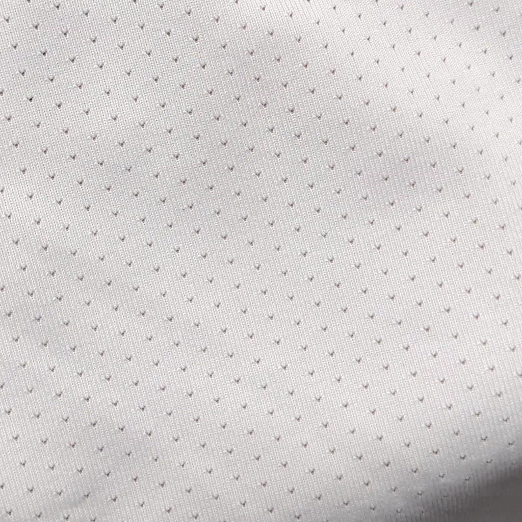 Star-Dot Mesh 160 GSM white sports fabric